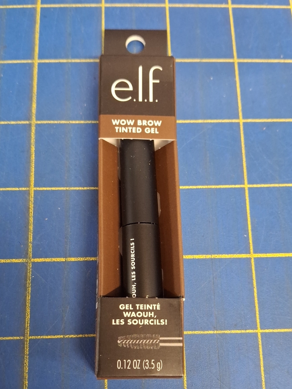 e.l.f. Wow Brow Tinted Gel - Brunette 3.5g New